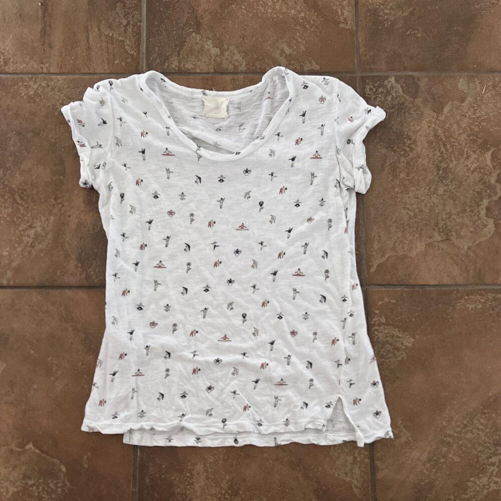 Anthropologie T.LA Yoga People Tee